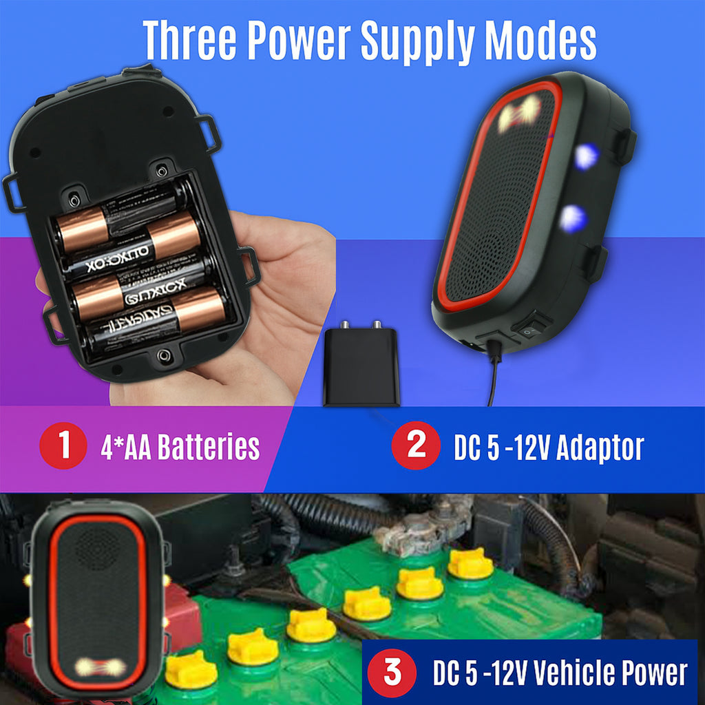 BubblyMinds Ultrasonic Car Rat Repeller — 5th Gen | Plug & Play | Protects Engine from Rat Damage