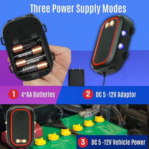 BubblyMinds Ultrasonic Car Rat Repeller — 5th Gen | Plug & Play | Protects Engine from Rat Damage